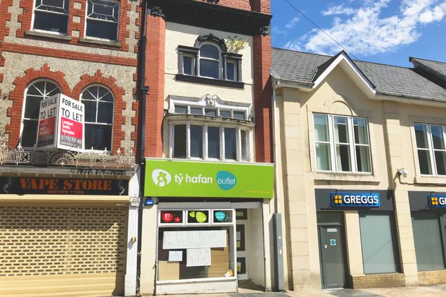 Retail premises to let in High Street, Merthyr Tydfil