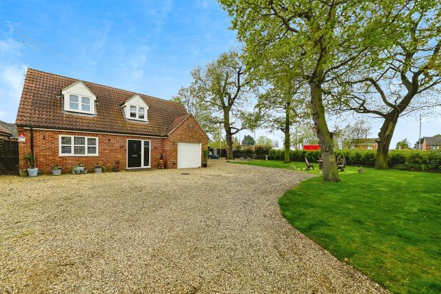 Thumbnail Detached house for sale in Hall Road, Outwell, Wisbech