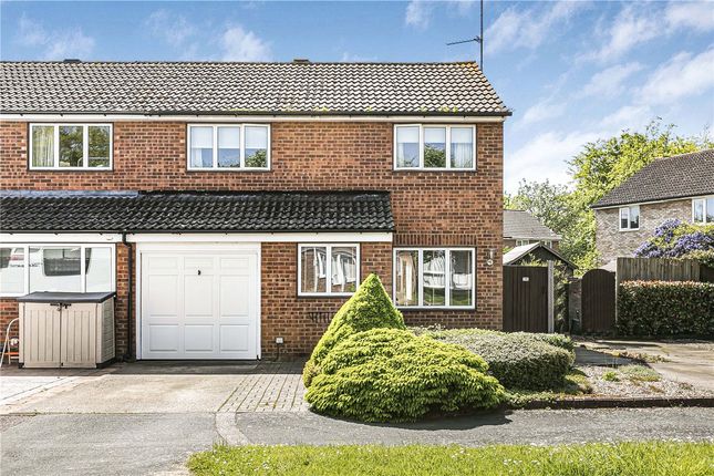 Thumbnail End terrace house for sale in Lords Wood, Welwyn Garden City, Hertfordshire