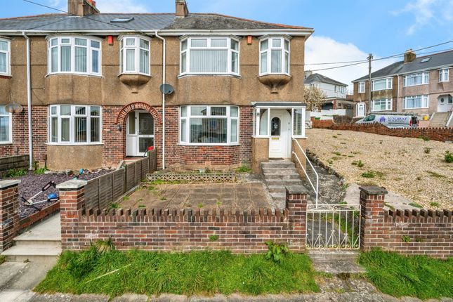 Thumbnail End terrace house for sale in Gill Park, Laira, Plymouth