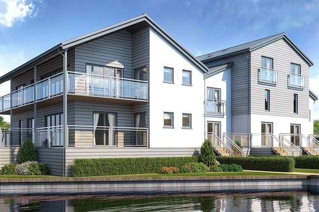 Thumbnail End terrace house for sale in Plot 8 Bureside Quay, The Rhond, Hoveton, Norwich