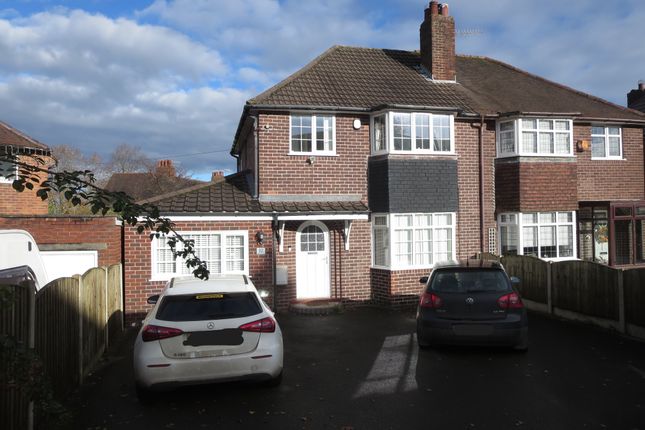 Semi-detached house for sale in Keele Road, Newcastle, Staffordshire