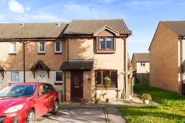 Thumbnail End terrace house for sale in Heather Close, Carterton, Oxfordshire