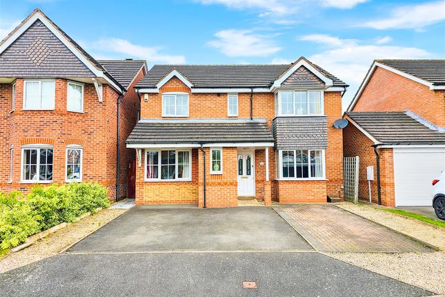 Thumbnail Detached house for sale in Churchward Drive, Stretton, Burton On Trent