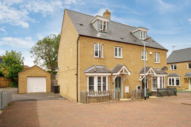 Thumbnail Semi-detached house for sale in Hare Lane, Cranfield, Bedford