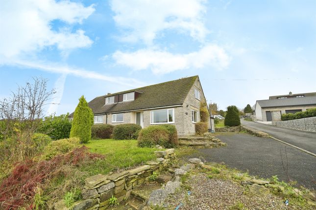 Thumbnail Semi-detached bungalow for sale in Bradford Road, Youlgrave, Bakewell