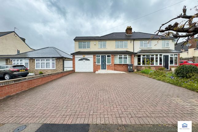 Thumbnail Semi-detached house for sale in Stanley Drive, Leicester
