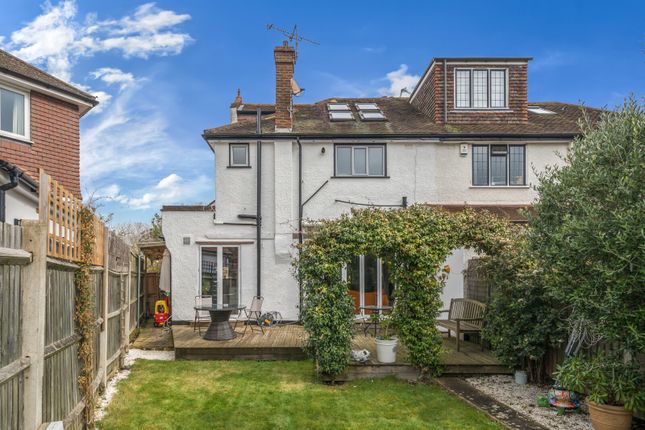 Semi-detached house for sale in Wellesley Crescent, Strawberry Hill