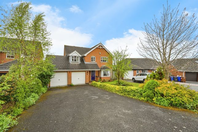 Thumbnail Detached house for sale in Newby Close, Burton-On-Trent