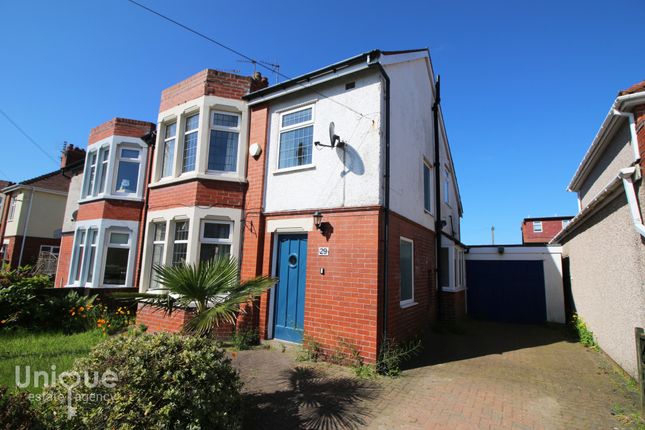 Semi-detached house for sale in Leighton Avenue, Fleetwood