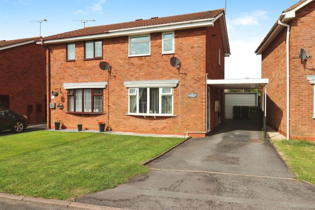 Thumbnail Semi-detached house for sale in Marlowe Close, Galley Common, Nuneaton