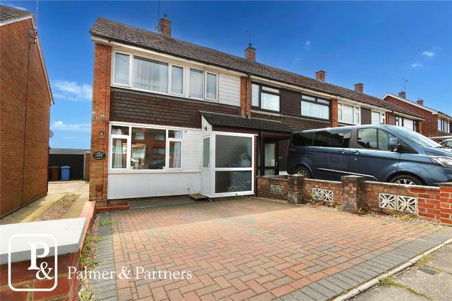 Thumbnail End terrace house for sale in Hawthorn Drive, Ipswich, Suffolk