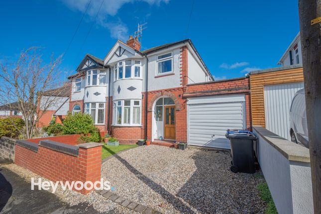 Thumbnail Semi-detached house for sale in Lansdell Avenue, Porthill, Newcastle Under Lyme