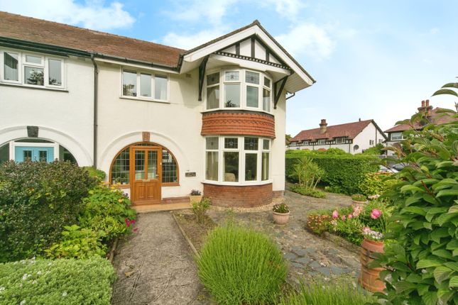 Thumbnail Semi-detached house for sale in Queens Road, Llandudno, Conwy