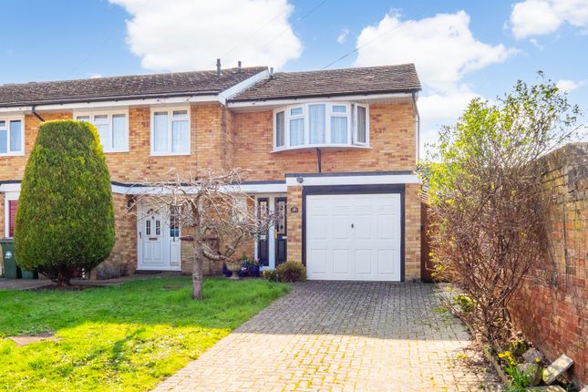 Thumbnail End terrace house for sale in Hilldale Road, Cheam, Sutton