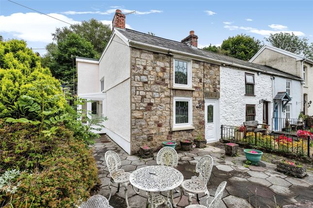 Thumbnail End terrace house for sale in Heol Giedd, Cwmgiedd, Ystradgynlais, Powys