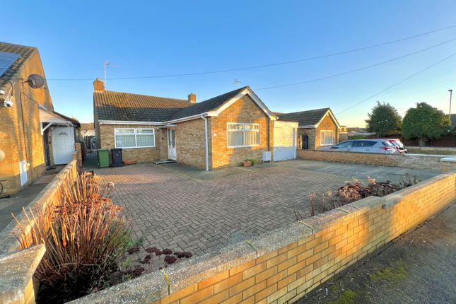 Thumbnail Detached bungalow for sale in Upton Close, Stanground, Peterborough