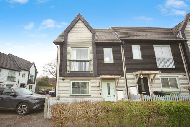 Thumbnail End terrace house for sale in Wharrad Close, Redditch
