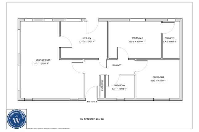 Mobile/park home for sale in Bury St Edmunds Park, Beck Row, Bury St. Edmunds, Suffolk