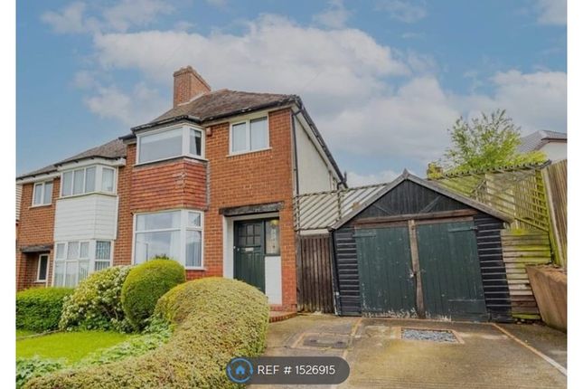 Thumbnail Semi-detached house to rent in Bell Hill, Birmingham