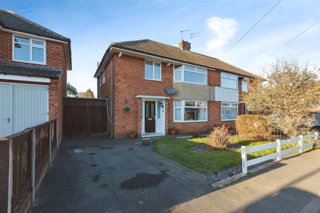 Thumbnail Semi-detached house for sale in St. Pauls Drive, Syston, Leicester