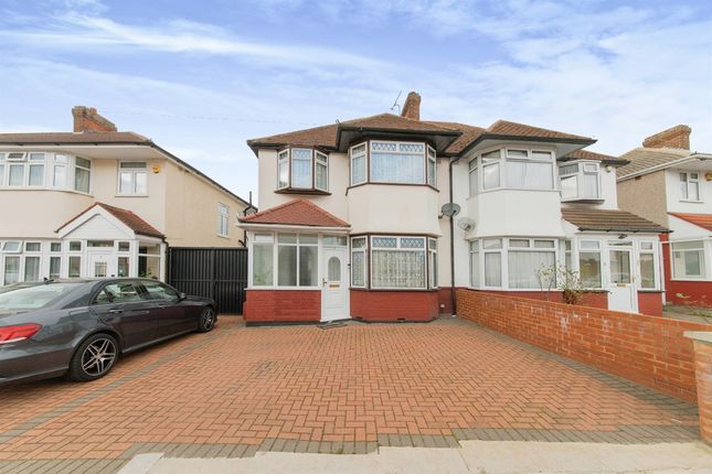 Thumbnail Semi-detached house for sale in Portland Crescent, Stanmore