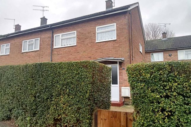Thumbnail End terrace house for sale in The Link, Houghton Regis, Dunstable, Bedfordshire