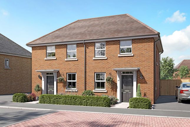 Semi-detached house for sale in "Ashdown" at Blandford Way, Market Drayton
