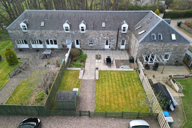 Terraced house for sale in The Steadings, Donavourd, Pitlochry