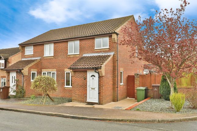 Thumbnail Semi-detached house for sale in Botwright Drive, Swaffham