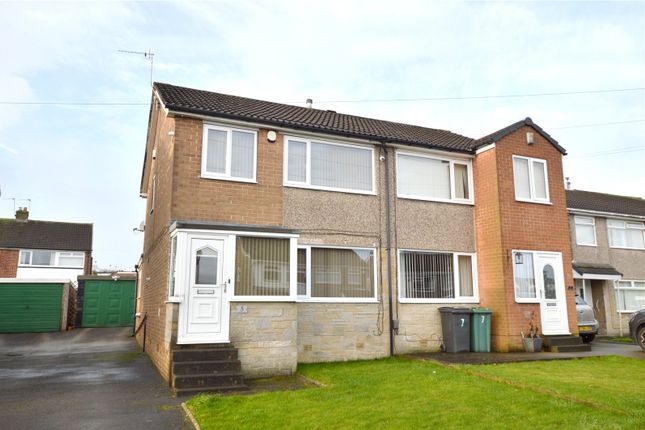 Thumbnail Semi-detached house for sale in Kent Close, Pudsey