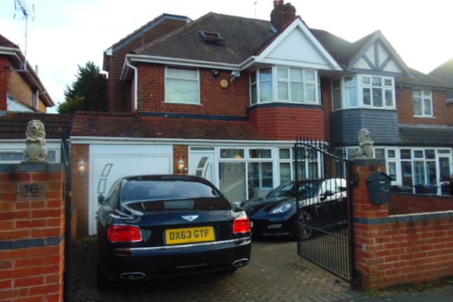Thumbnail Semi-detached house for sale in Madison Avenue, Hodge Hill, Birmingham, West Midlands