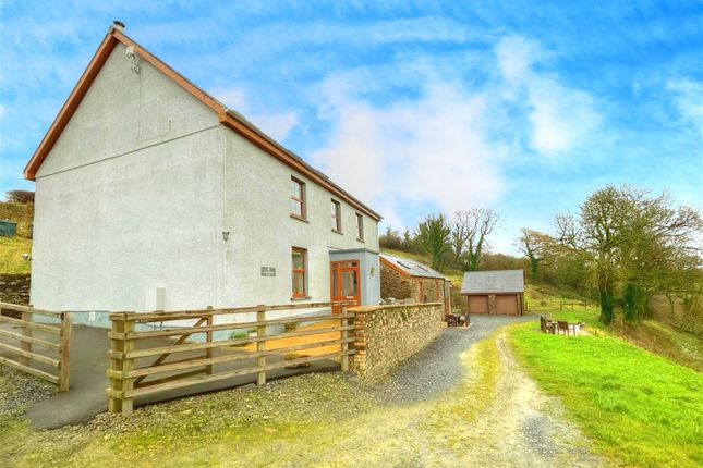 Detached house for sale in Cwmrheiddol Farm House, Whitemill, Carmarthen