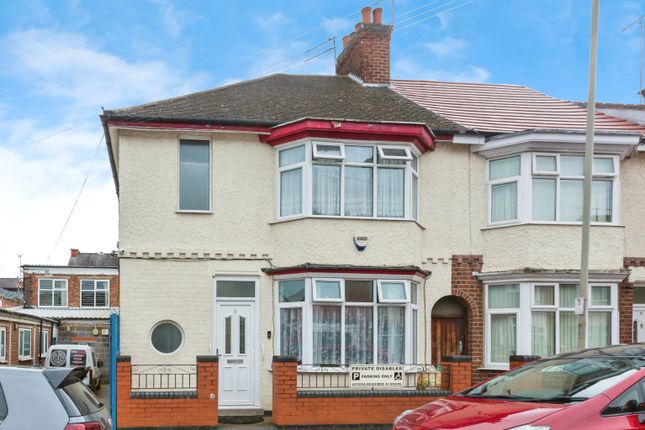 Thumbnail End terrace house for sale in King Edward Road, Leicester