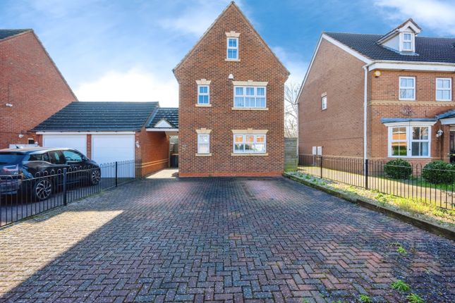Thumbnail Detached house for sale in Bayham Close, Elstow, Bedford, Bedfordshire