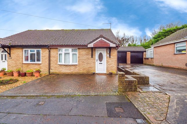 Thumbnail Semi-detached bungalow for sale in Hollyrood Close, Barry