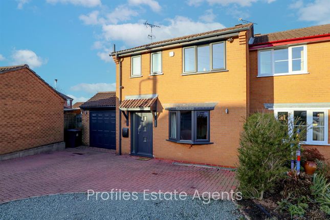 Semi-detached house for sale in King Richards Hill, Earl Shilton, Leicester