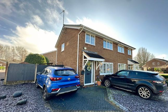 Semi-detached house for sale in Dunning Close, Greasby, Wirral