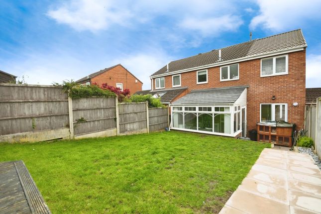 Semi-detached house for sale in Craggon Drive, New Whittington, Chesterfield