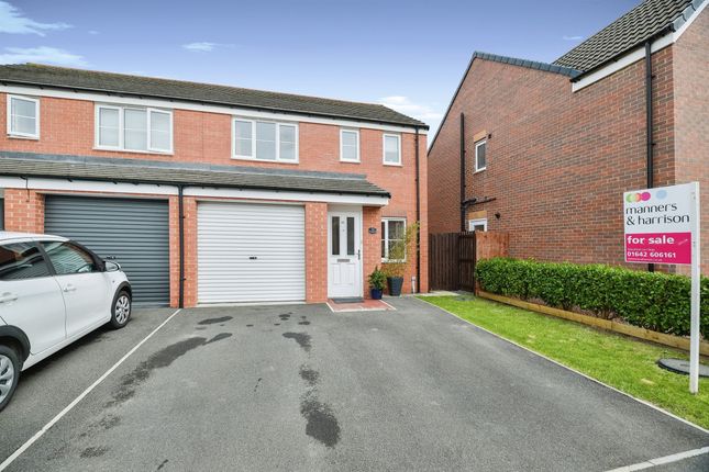 Thumbnail Semi-detached house for sale in Waddon Way, Ingleby Barwick, Stockton-On-Tees