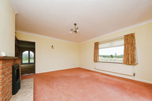Detached bungalow for sale in High Road, Saddlebow, King's Lynn