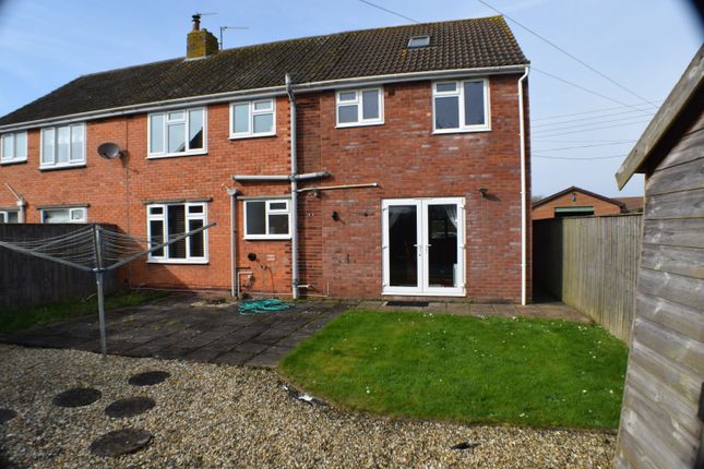 Semi-detached house for sale in Squares Road, Chilton Trinity, Bridgwater