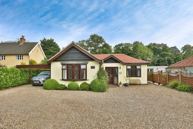 Thumbnail Detached bungalow for sale in High Street, Shipdham, Thetford