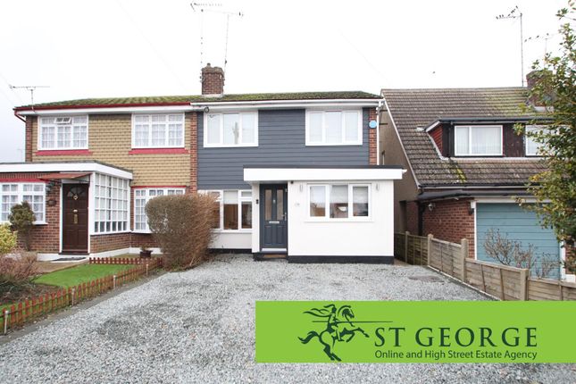 Thumbnail Semi-detached house for sale in Grovewood Avenue, Eastwood, Leigh-On-Sea