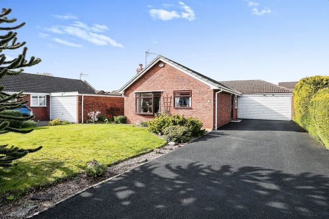 Thumbnail Detached bungalow for sale in Trevalyn Way, Rossett, Wrexham