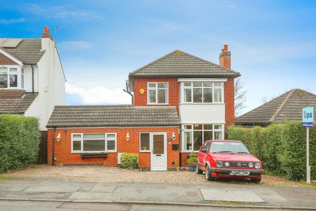 Thumbnail Detached house for sale in Beeby Road, Scraptoft, Leicester