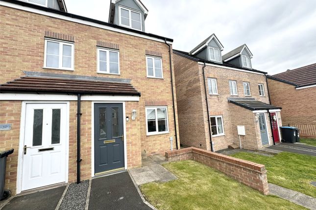 Thumbnail Semi-detached house for sale in Hazelbank, Coundon Gate, Bishop Auckland, Durham