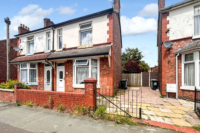 Thumbnail Semi-detached house for sale in Bedford Street, Crewe, Cheshire East