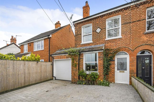 Thumbnail Semi-detached house for sale in School Road, Waltham St. Lawrence, Reading