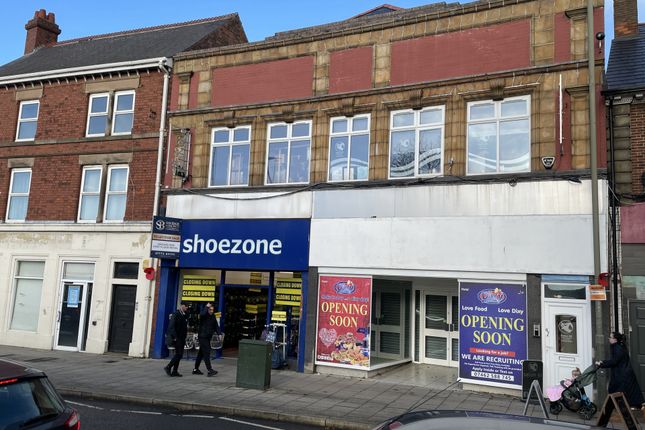 Retail premises to let in High Street, Alfreton